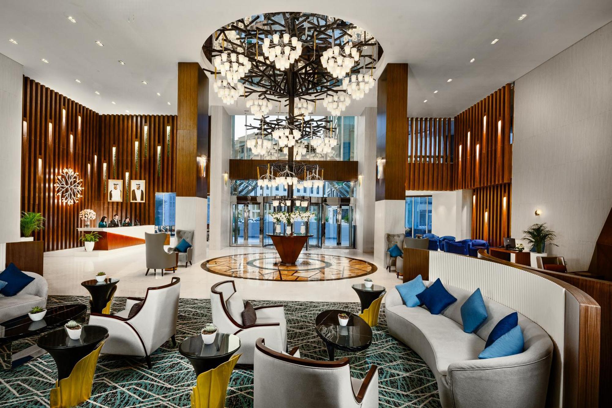 Millennium Place Доха Екстер'єр фото The lobby of the hotel