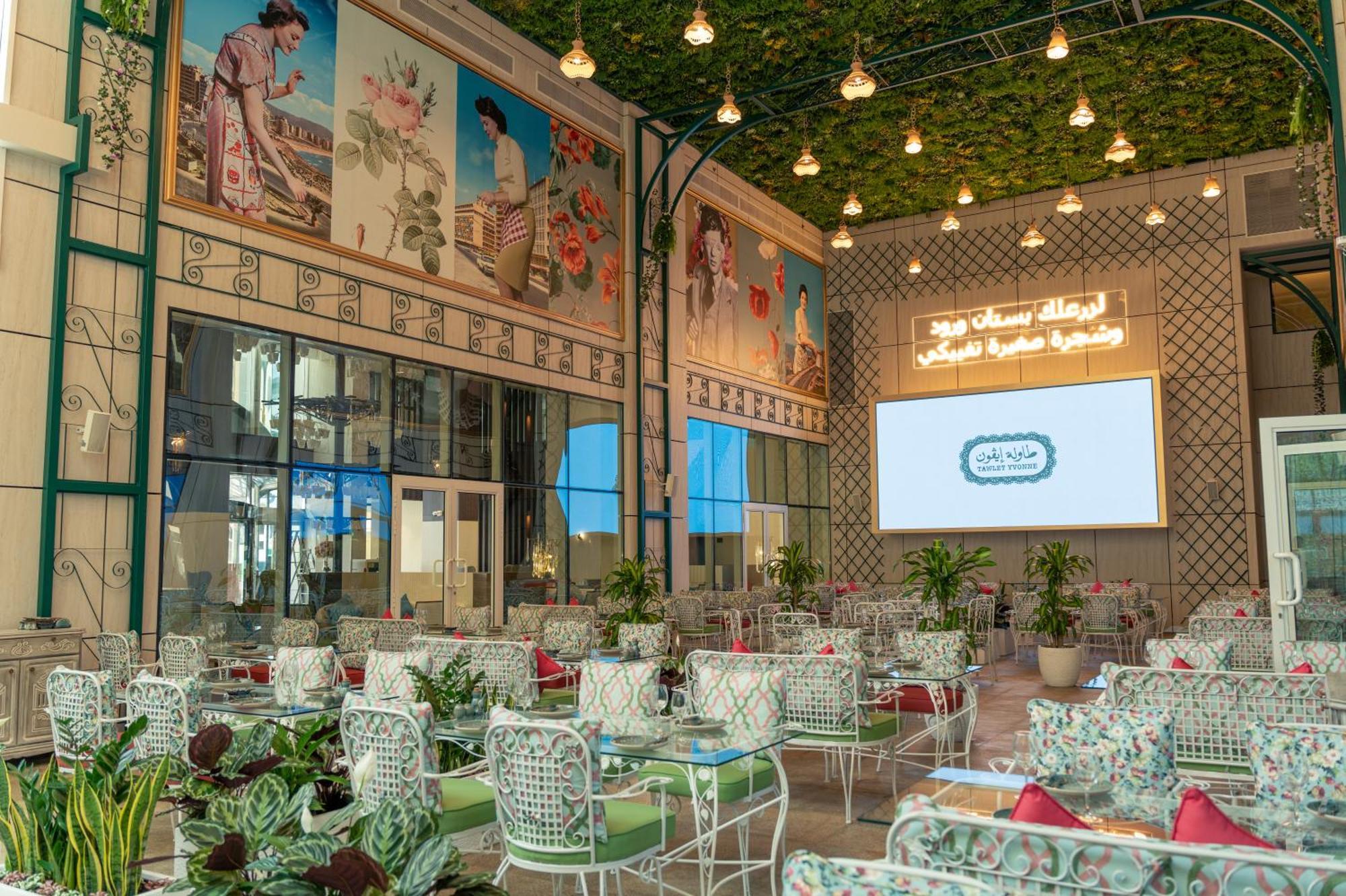 Millennium Place Доха Екстер'єр фото The interior of the restaurant